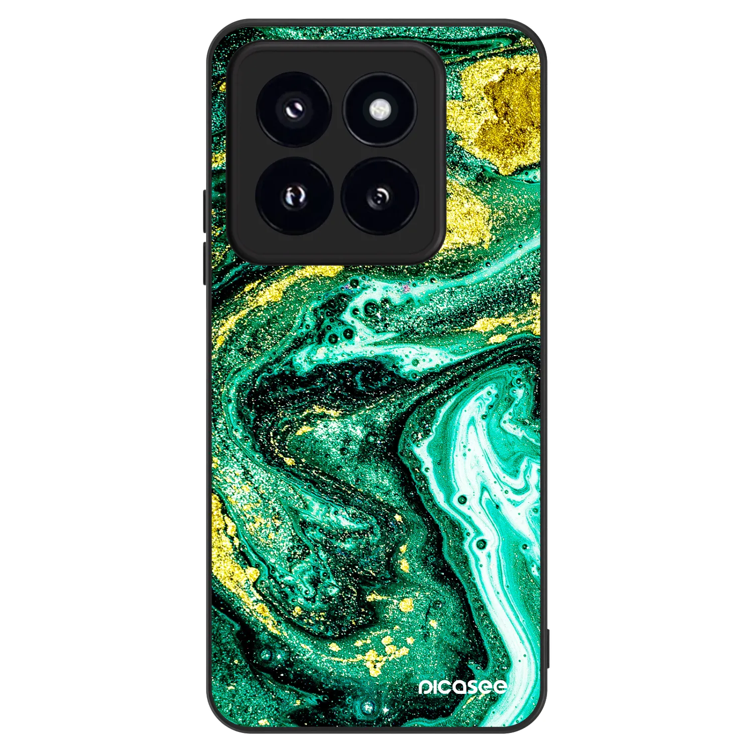 Picasee ULTIMATE CASE za Xiaomi 14 Pro - Green Gold