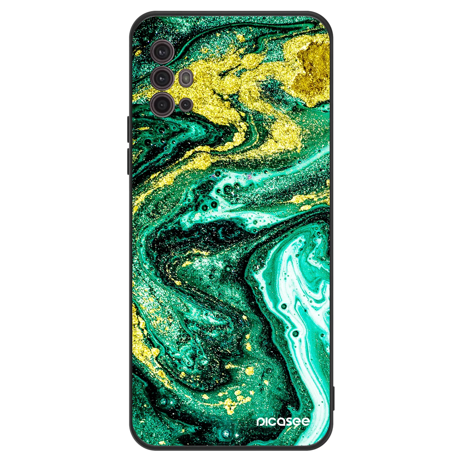 Picasee ULTIMATE CASE za Motorola Moto G30 - Green Gold