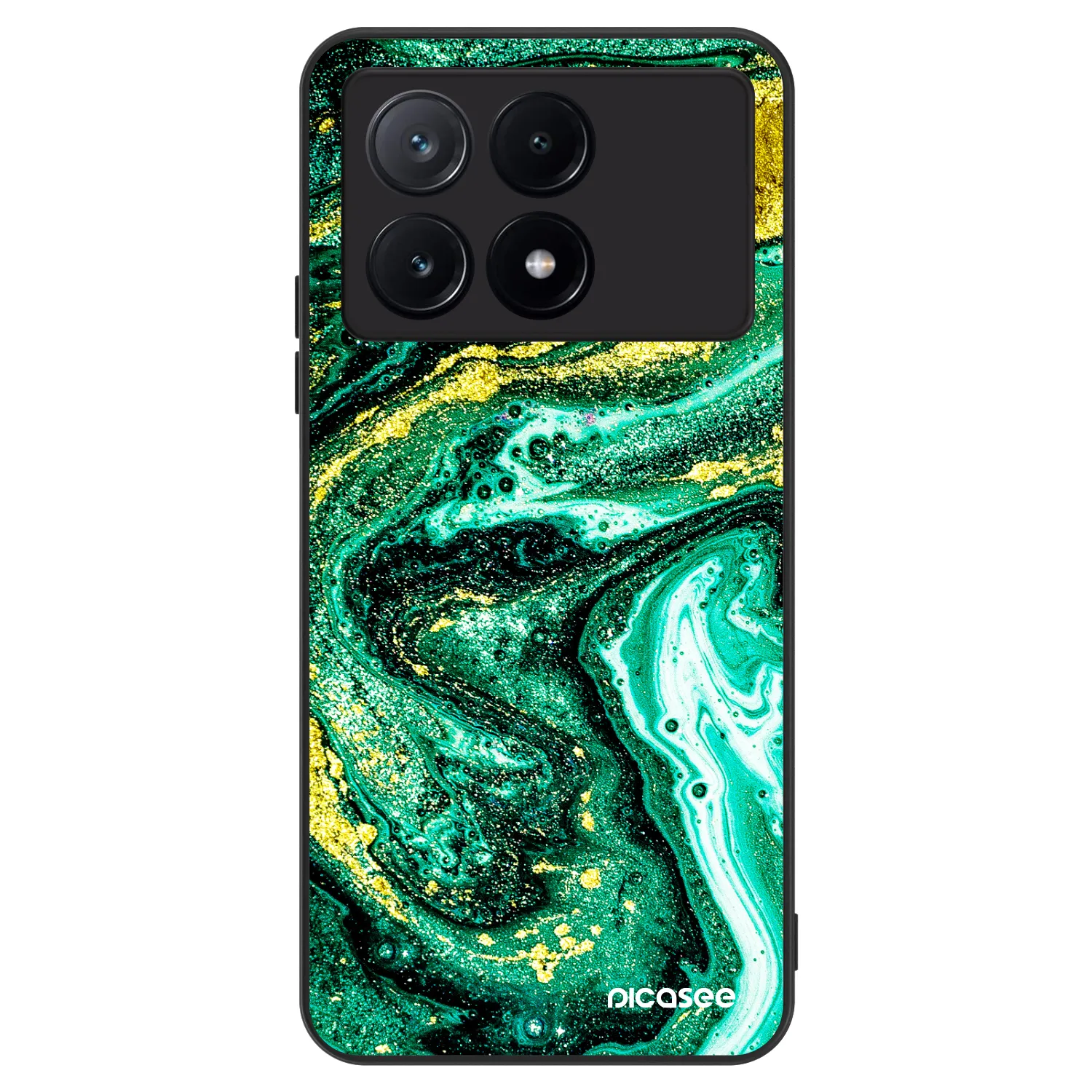 Picasee ULTIMATE CASE za Xiaomi Poco X6 Pro - Green Gold