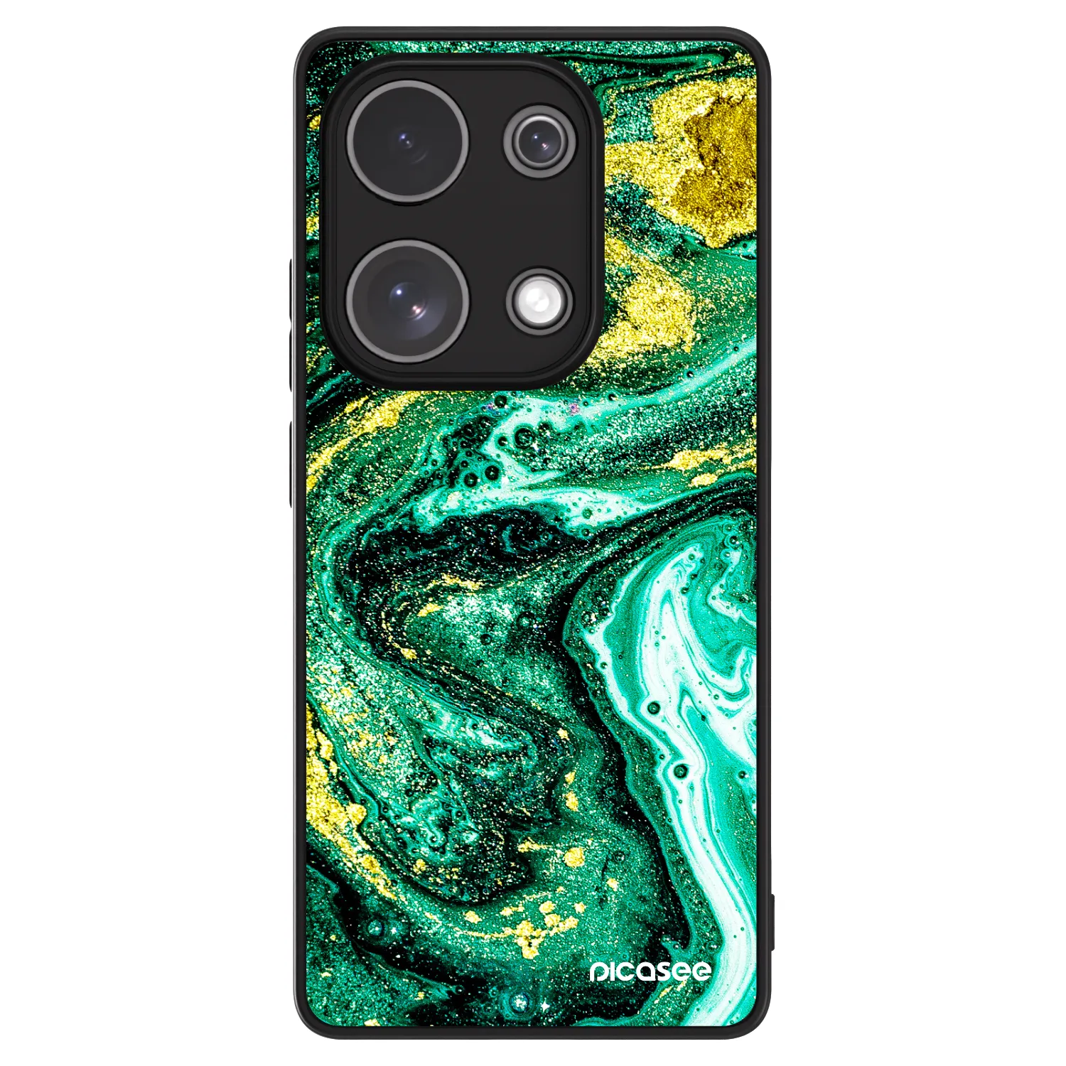 Picasee ULTIMATE CASE za Xiaomi Redmi Note 13 Pro 4G - Green Gold