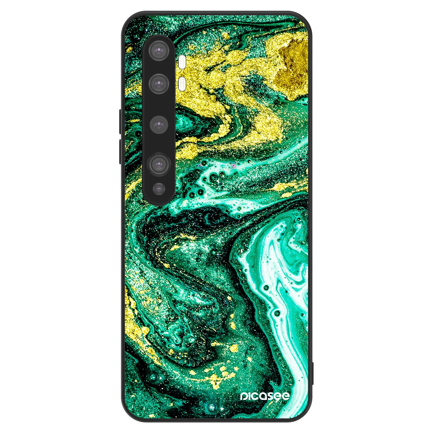 Picasee ULTIMATE CASE za Xiaomi Mi Note 10 (Pro) - Green Gold