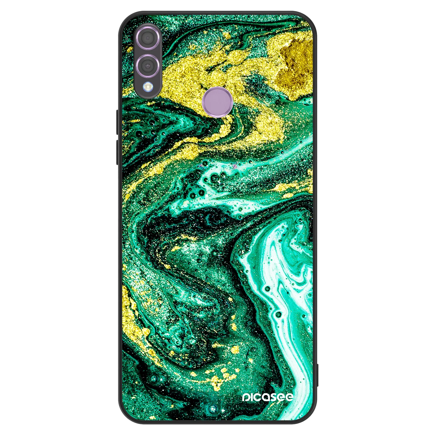 Picasee ULTIMATE CASE za Honor 8X - Green Gold