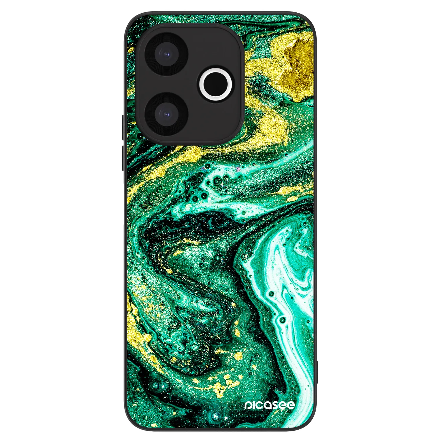 Picasee ULTIMATE CASE za Xiaomi Redmi 13 4G - Green Gold