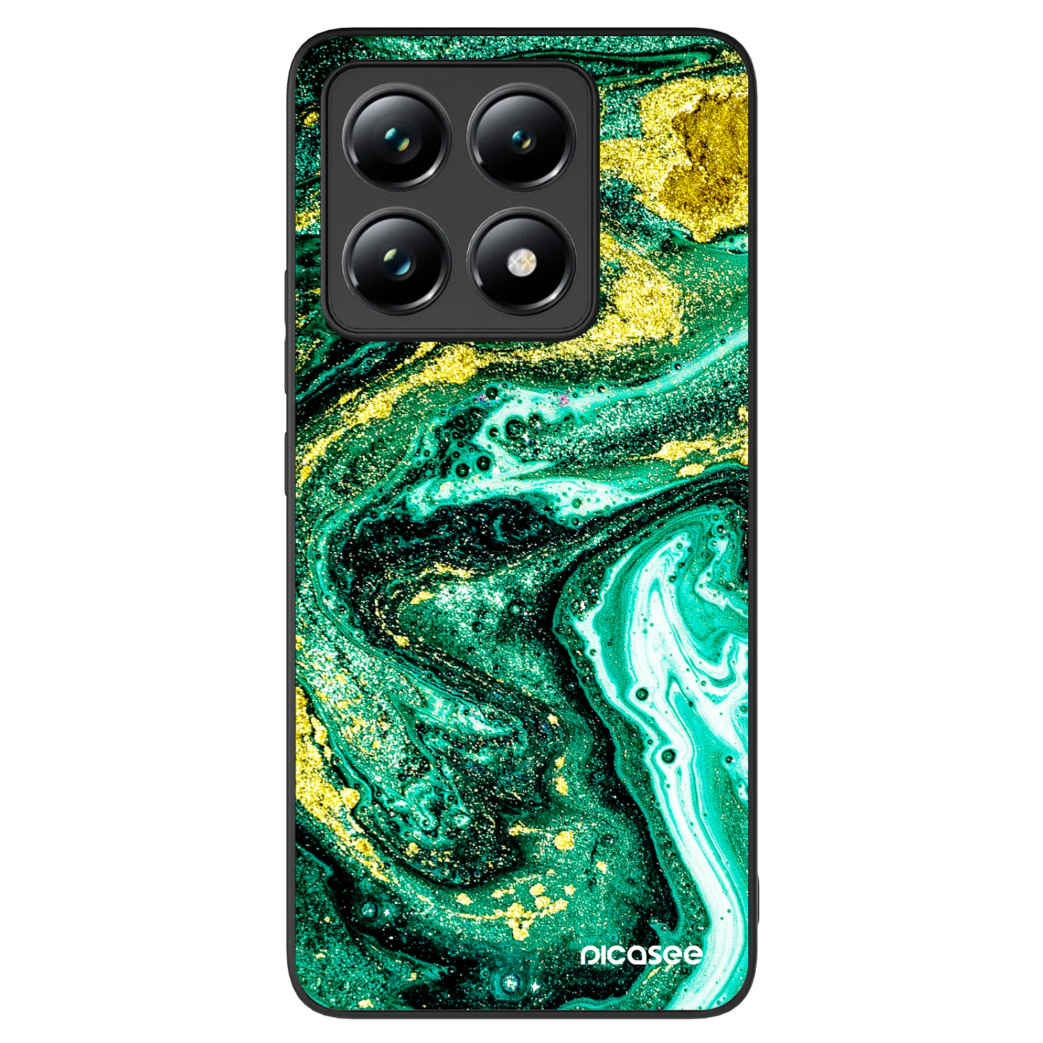 Picasee ULTIMATE CASE za Xiaomi 14T - Green Gold