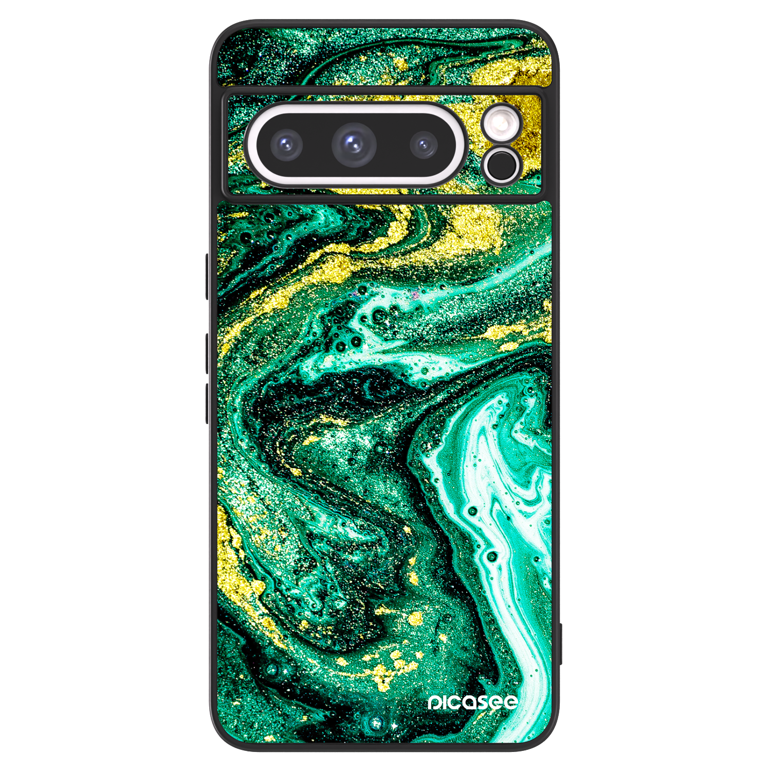 Picasee ULTIMATE CASE za Google Pixel 8 Pro - Green Gold