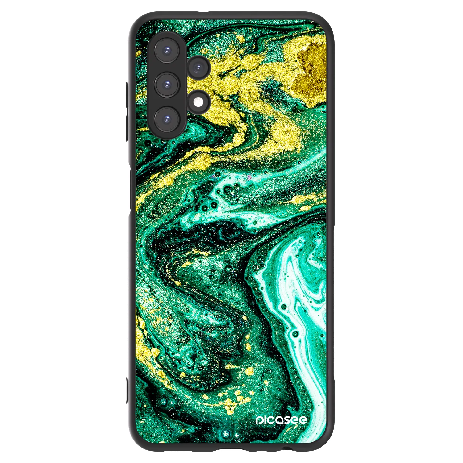 Picasee ULTIMATE CASE za Samsung Galaxy A13 5G - Green Gold