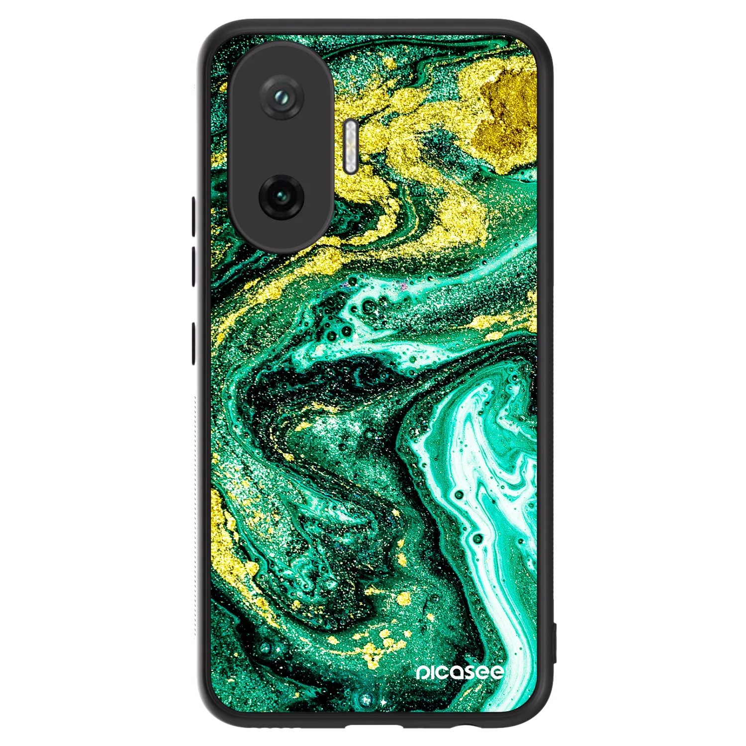 Picasee ULTIMATE CASE za Xiaomi Poco F7 5G - Green Gold