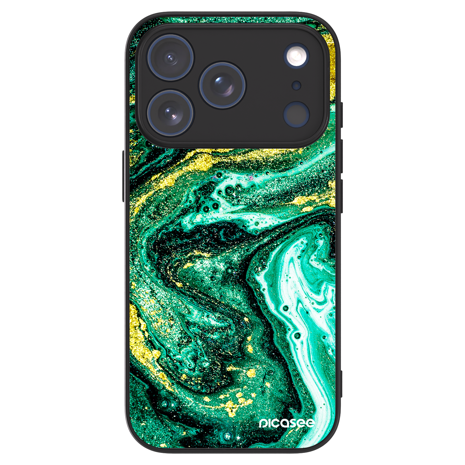 Picasee ULTIMATE CASE za Apple iPhone 17 Pro - Green Gold