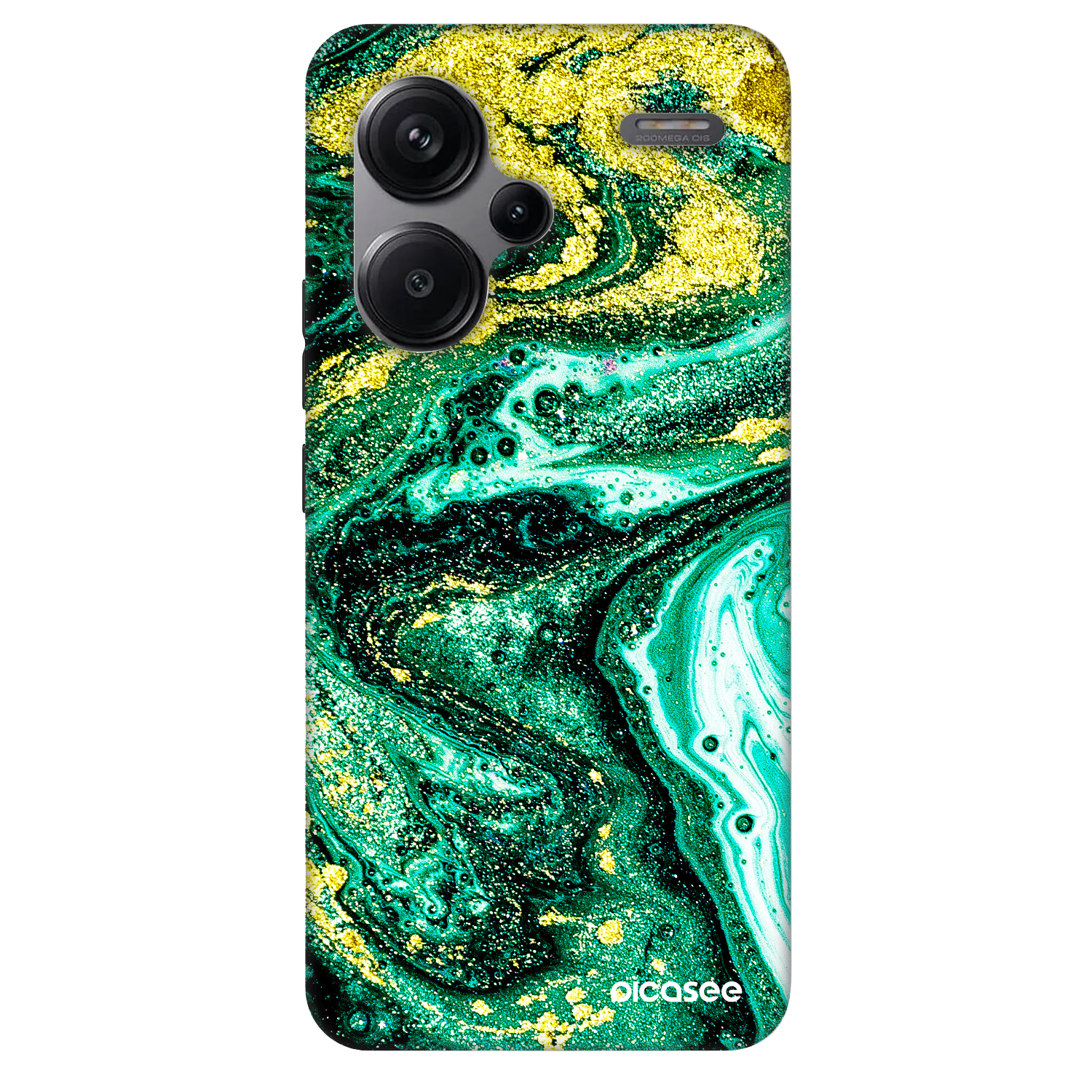Picasee Fashion Case za Xiaomi Redmi Note 13 Pro+ 5G - Green Gold
