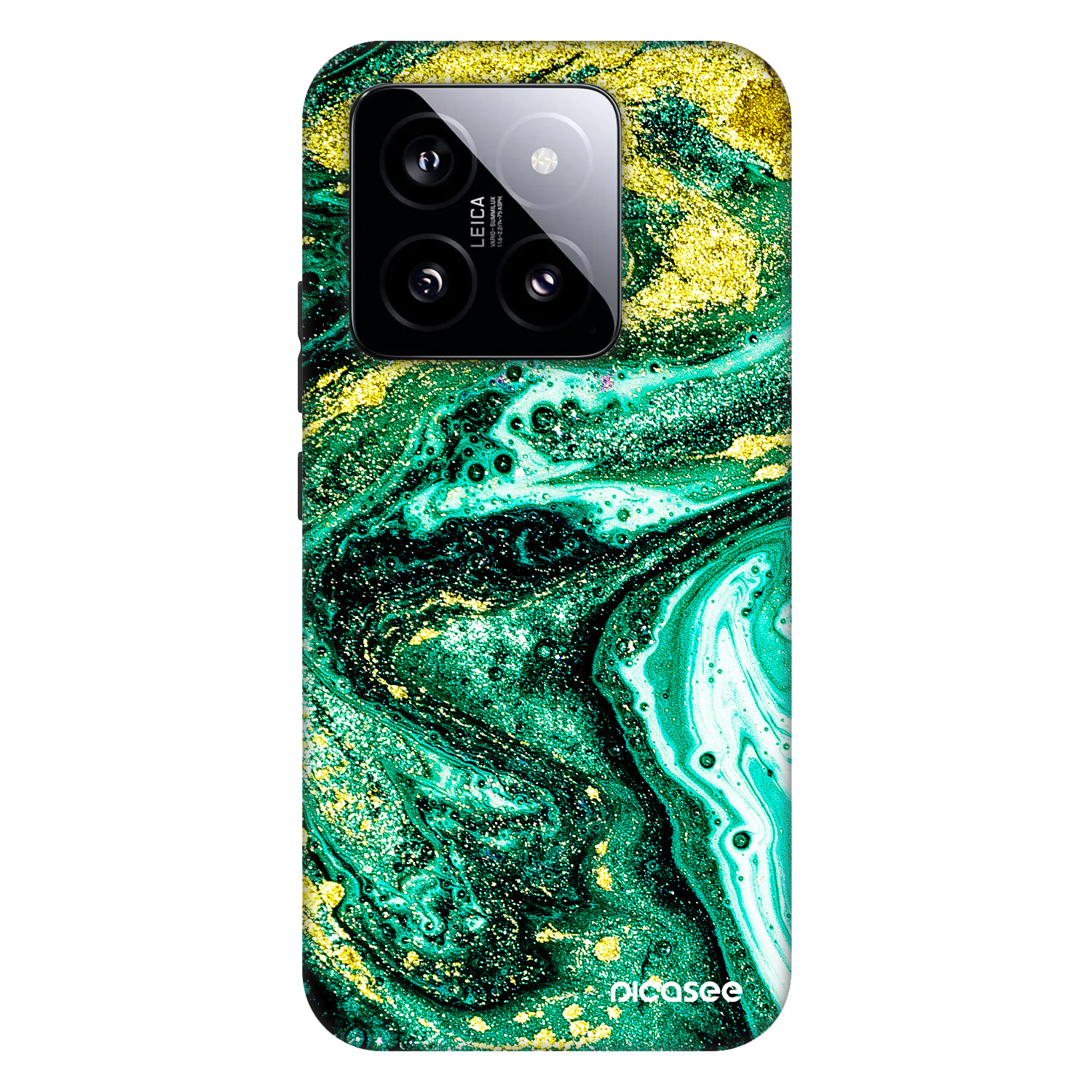 Picasee Fashion Case za Xiaomi 14 - Green Gold