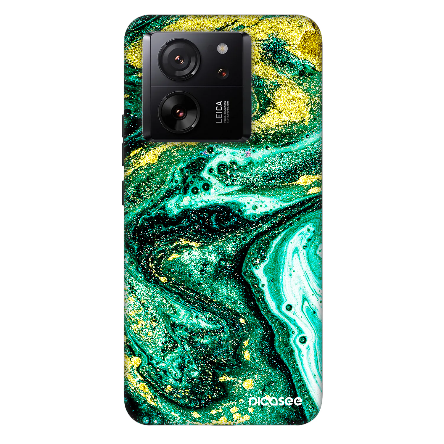 Picasee Fashion Case za Xiaomi 13T - Green Gold