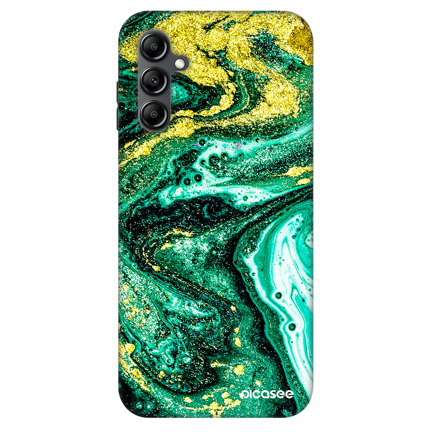 Picasee Fashion Case za Samsung Galaxy A16 5G - Green Gold