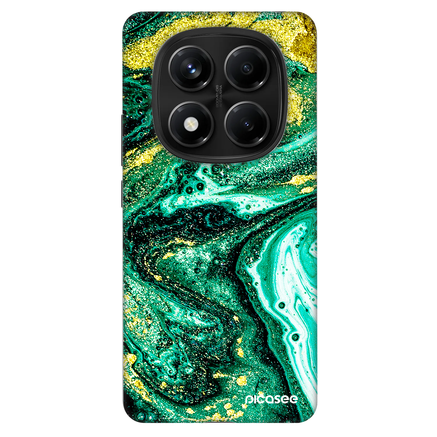 Picasee Fashion Case za Xiaomi Redmi Note 14 Pro 4G - Green Gold