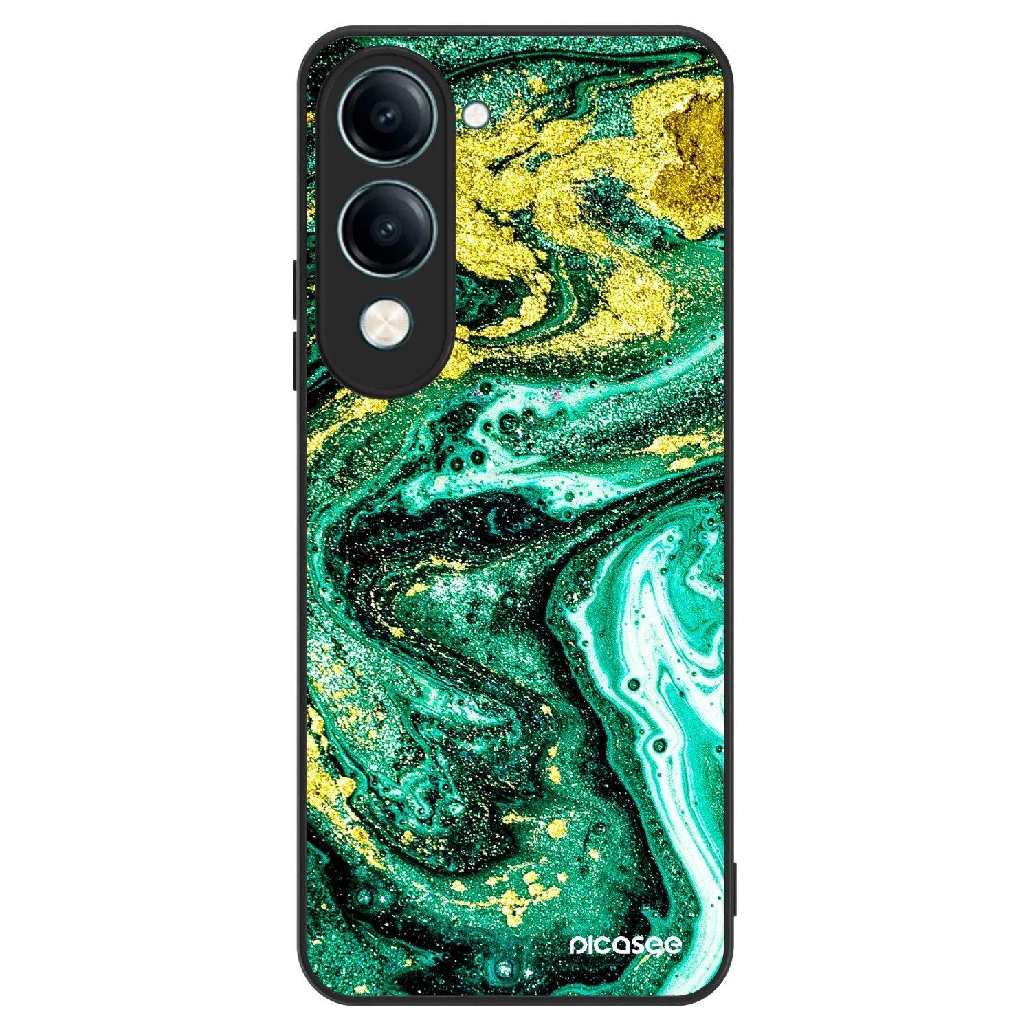 Picasee ULTIMATE CASE za Vivo Y29s 5G - Green Gold