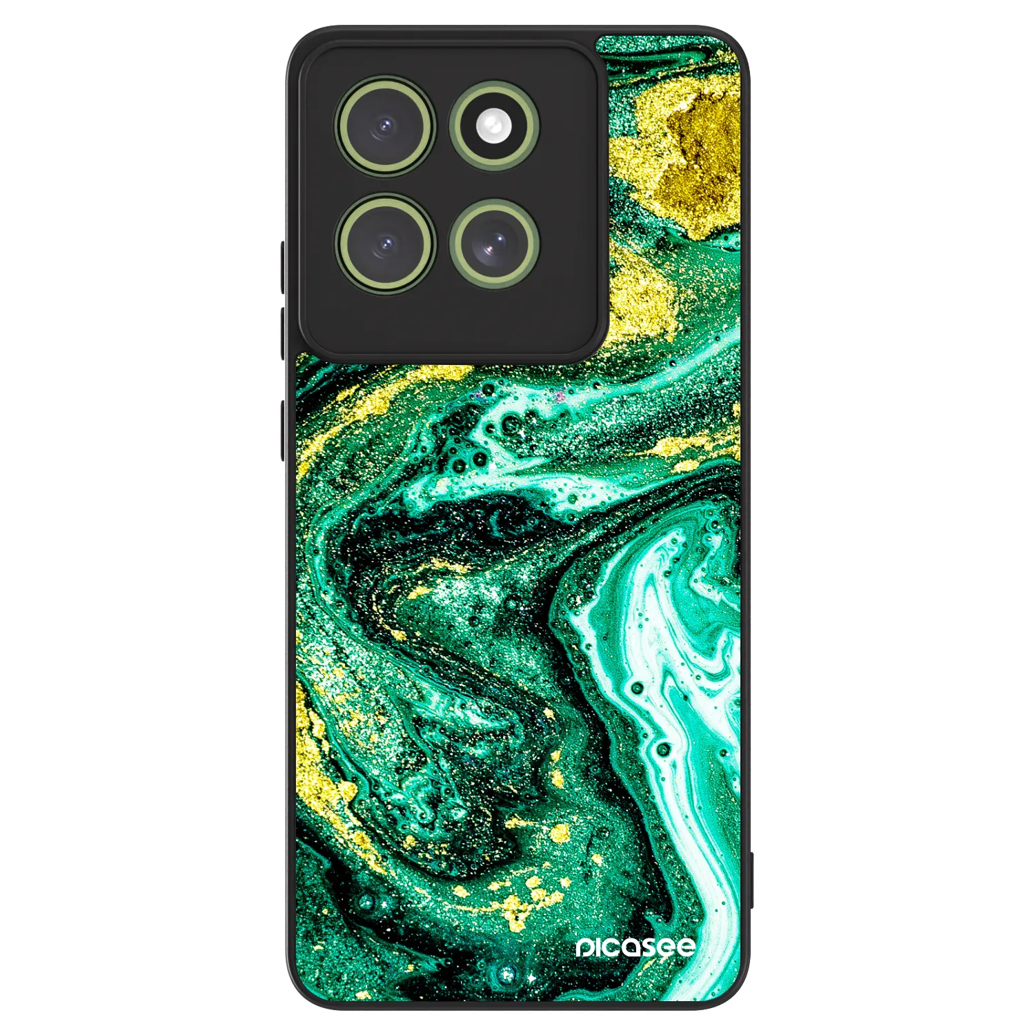 Picasee ULTIMATE CASE za Motorola Moto G86 Power 5G - Green Gold