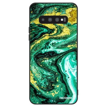Ovitek za Samsung Galaxy S10 G973 - Green Gold