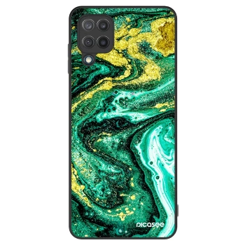 Ovitek za Samsung Galaxy M12 M127F - Green Gold