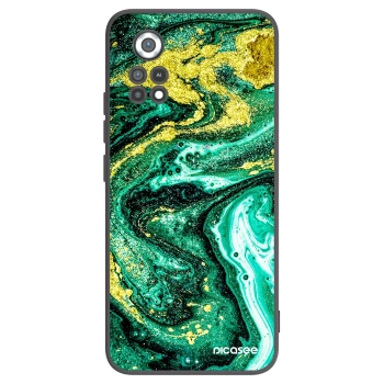 Picasee silikonski črni ovitek za Xiaomi Poco X4 Pro 5G - Green Gold