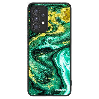 Picasee ULTIMATE CASE za Samsung Galaxy A33 5G A336 - Green Gold