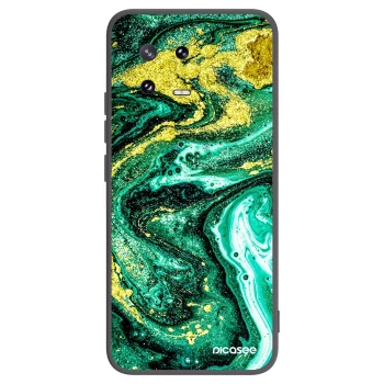 Picasee silikonski črni ovitek za Xiaomi 13 Pro - Green Gold