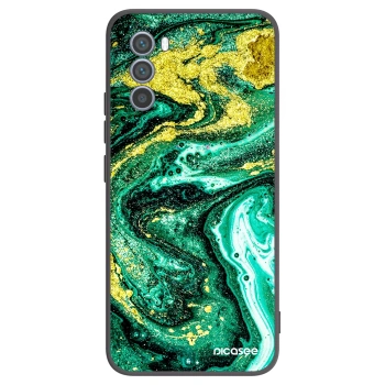 Ovitek za Motorola Moto G62 - Green Gold