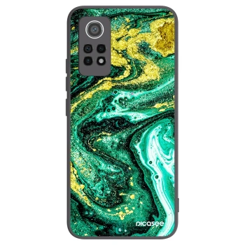 Picasee silikonski črni ovitek za Xiaomi Redmi Note 12 Pro 4G - Green Gold