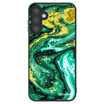 Picasee ULTIMATE CASE za Samsung Galaxy A15 A156B 5G - Green Gold