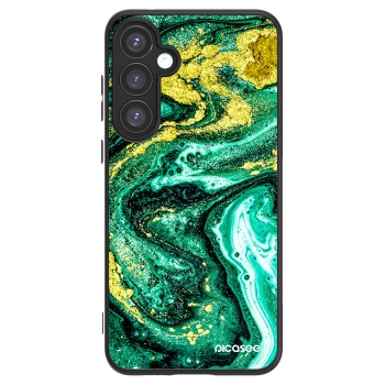 Picasee ULTIMATE CASE za Samsung Galaxy A55 5G A556B - Green Gold