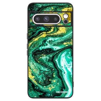 Picasee ULTIMATE CASE za Google Pixel 8 Pro - Green Gold