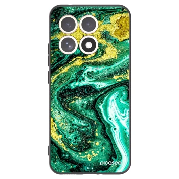 Picasee silikonski črni ovitek za Xiaomi 15T - Green Gold