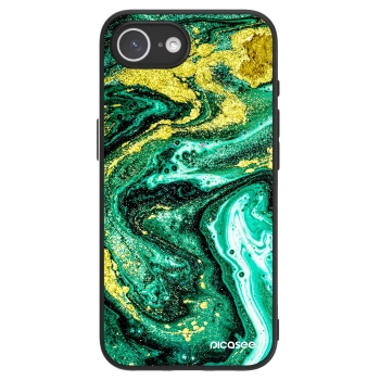 Picasee ULTIMATE CASE za Apple iPhone 17e - Green Gold
