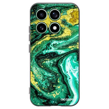 Picasee silikonski črni ovitek za Xiaomi 17 - Green Gold