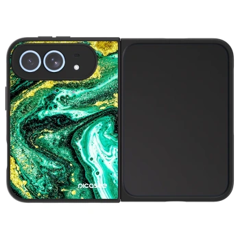 Picasee ULTIMATE CASE za Apple iPhone Duo - Green Gold
