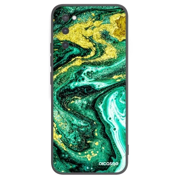 Picasee silikonski črni ovitek za Samsung Galaxy S20 G980F - Green Gold