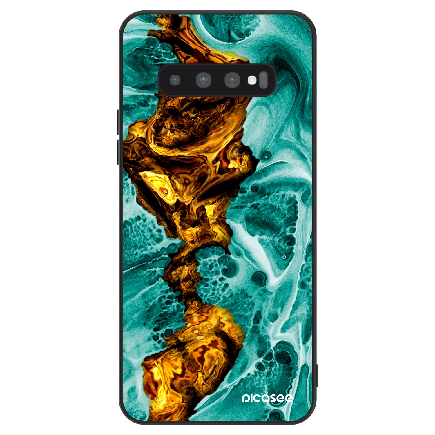 Picasee ULTIMATE CASE za Samsung Galaxy S10 G973 - Goldsky