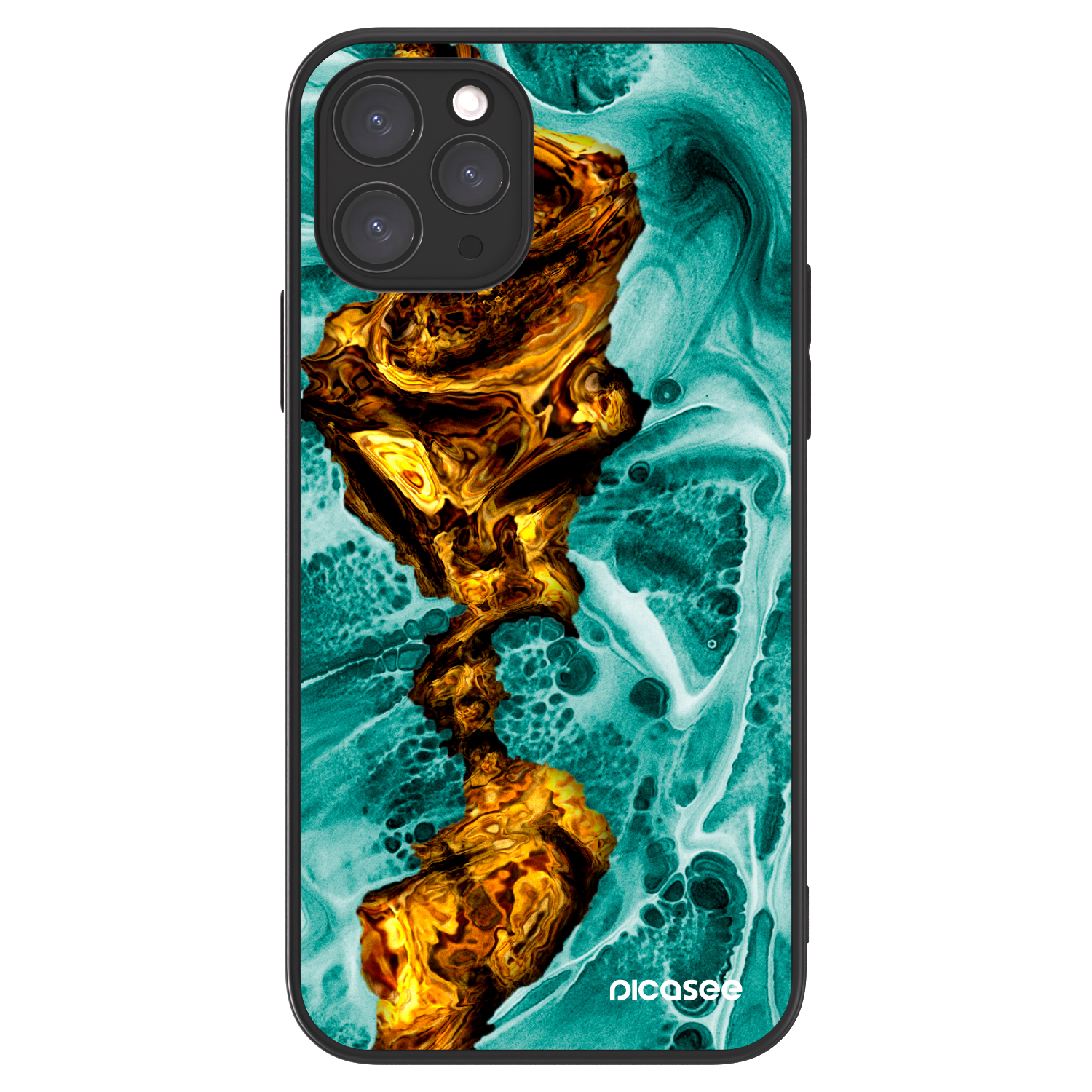 Picasee ULTIMATE CASE MagSafe za Apple iPhone 11 Pro - Goldsky