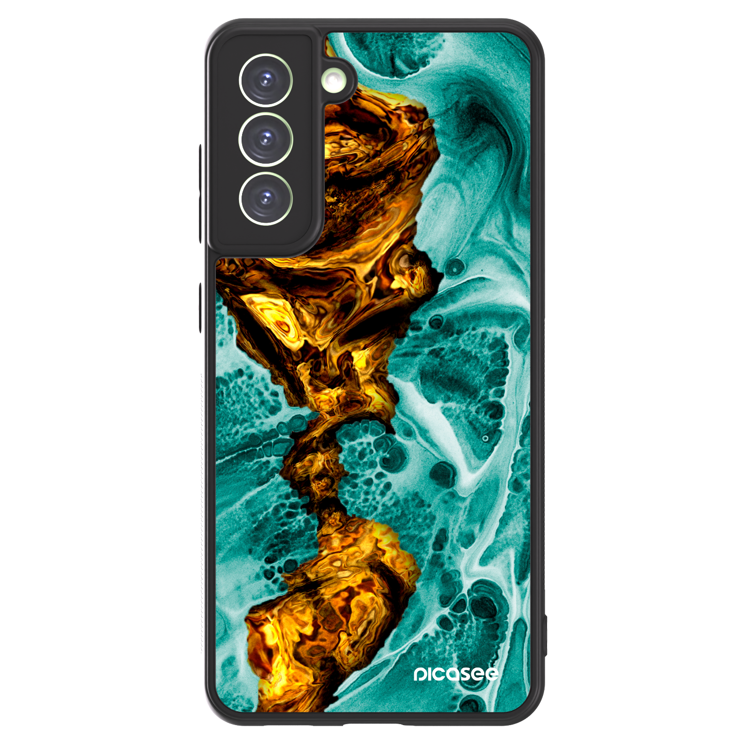 Picasee ULTIMATE CASE PowerShare za Samsung Galaxy S21 FE 5G - Goldsky