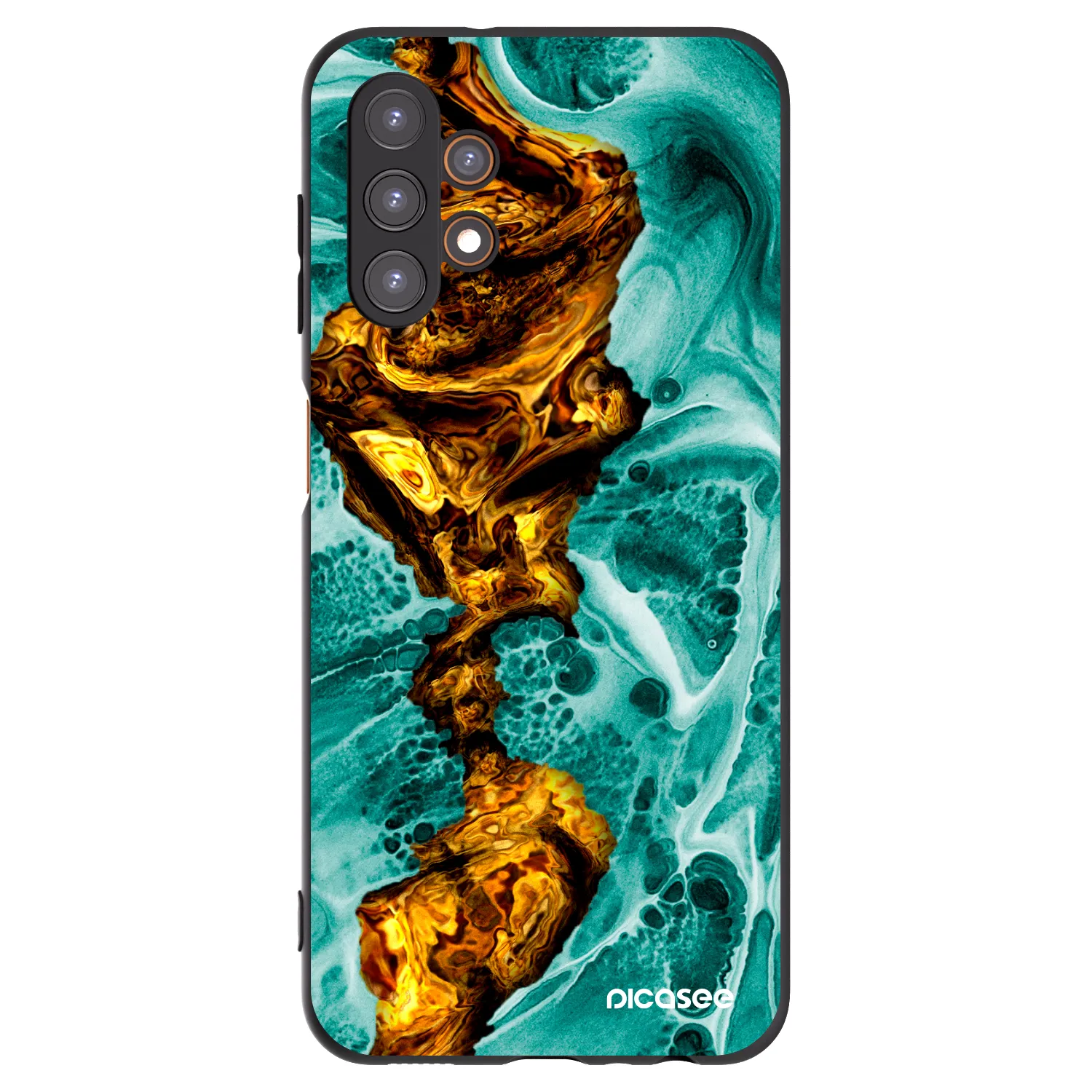 Picasee silikonski črni ovitek za Samsung Galaxy A13 5G - Goldsky