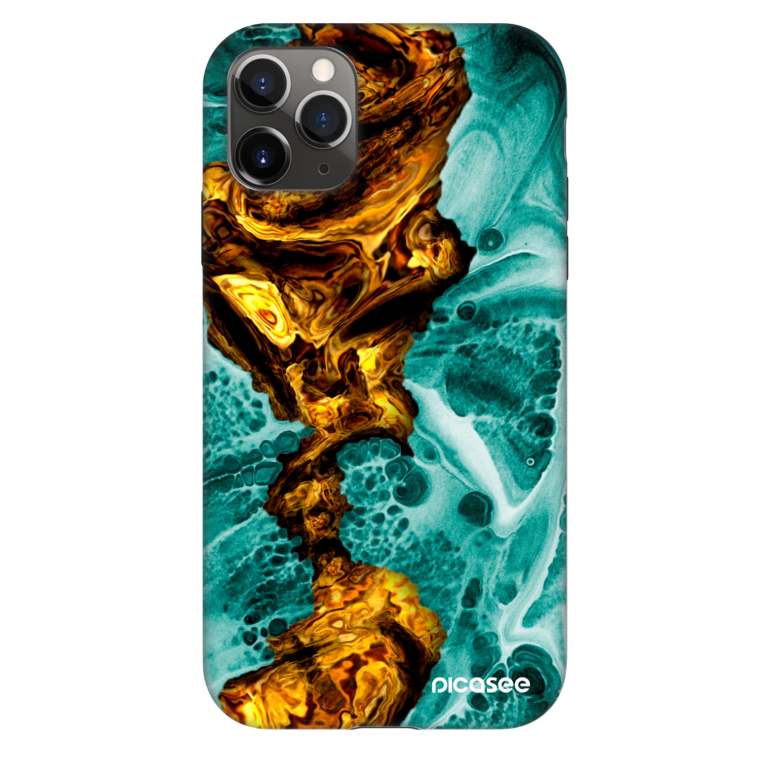 Picasee Fashion Case za Apple iPhone 11 Pro - Goldsky