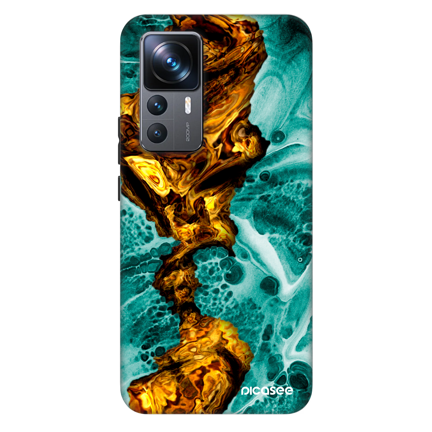Picasee Fashion Case za Xiaomi 12T Pro - Goldsky