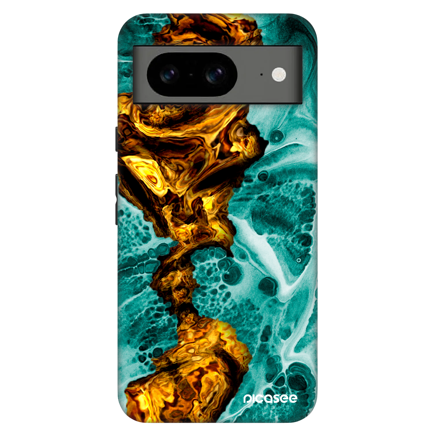 Picasee Fashion Case za Google Pixel 8 Pro - Goldsky