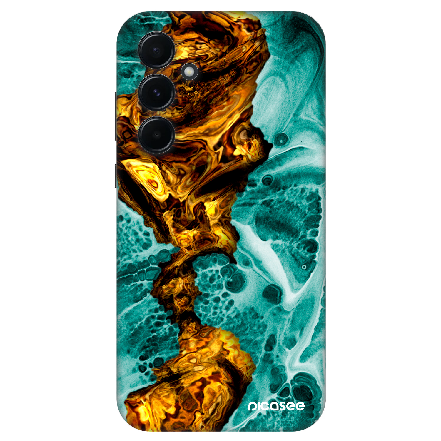 Picasee Fashion Case za Samsung Galaxy A55 5G A556B - Goldsky