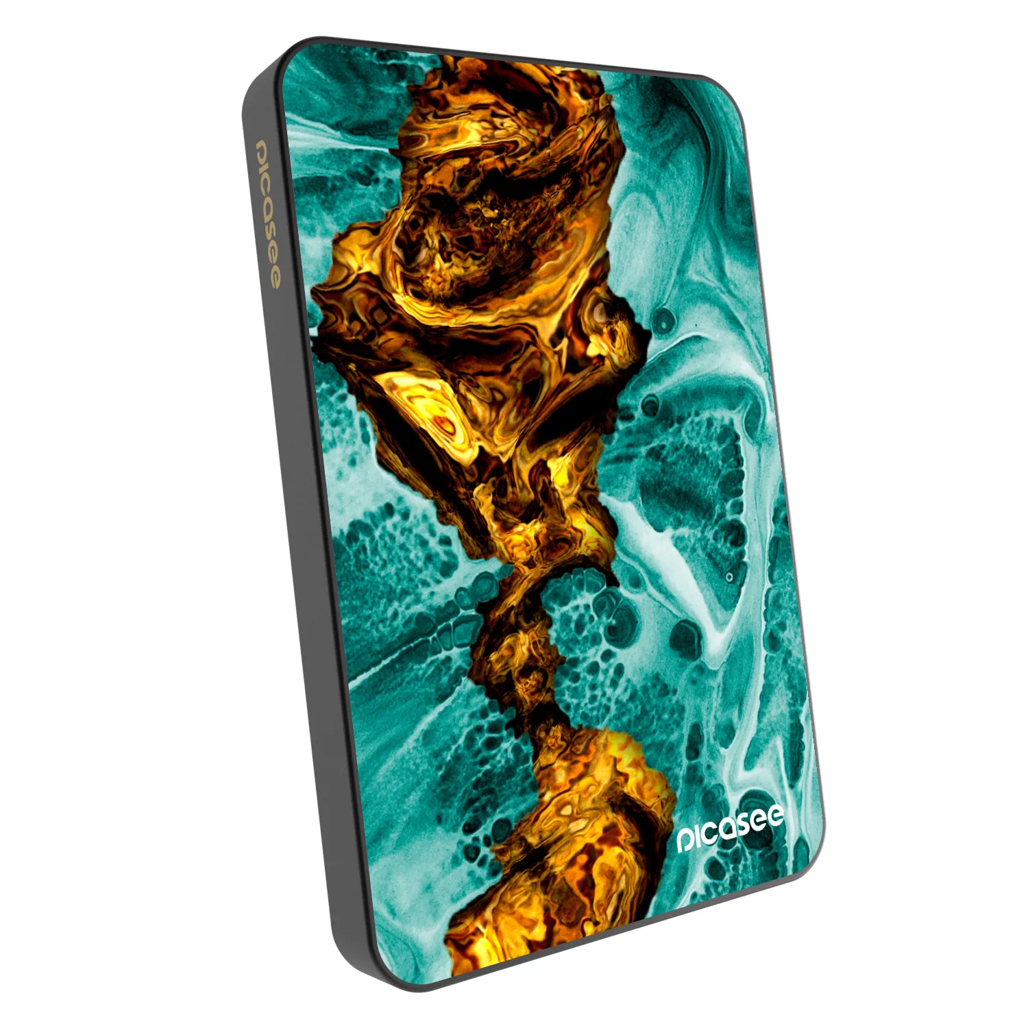 Picasee Prenosna baterija z MagSafe 5 000 mAh Siva - Goldsky