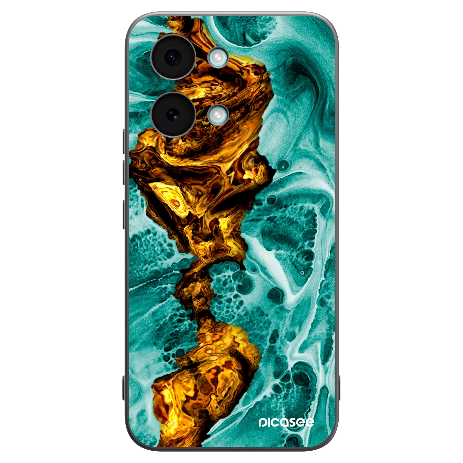 Picasee silikonski črni ovitek za Xiaomi Poco X8 Pro Max - Goldsky