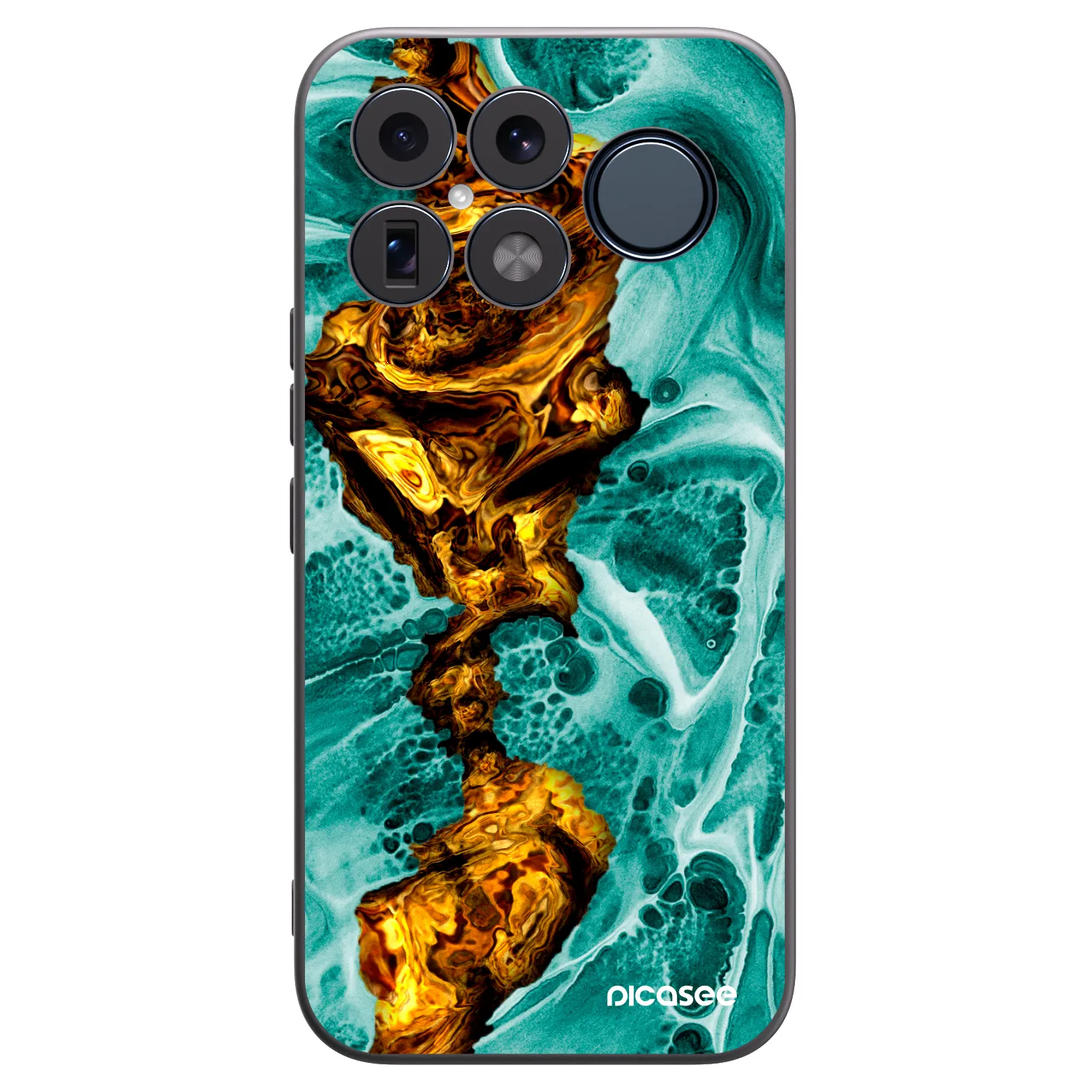 Picasee silikonski črni ovitek za Xiaomi Poco F8 Ultra - Goldsky
