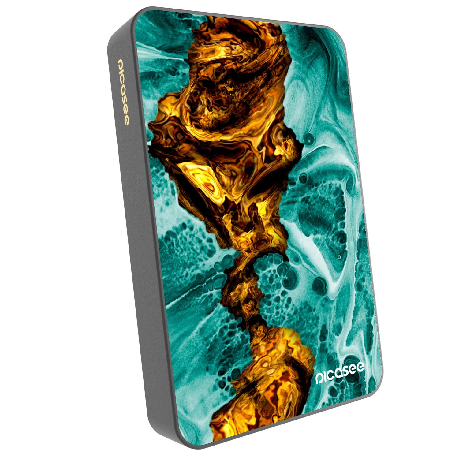 Picasee Prenosna baterija z MagSafe 10 000 mAh Siva - Goldsky