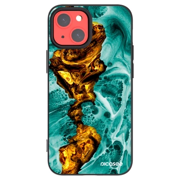 Picasee silikonski črni ovitek za Apple iPhone 13 mini - Goldsky