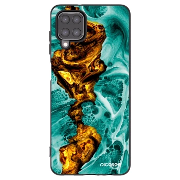 Picasee silikonski črni ovitek za Samsung Galaxy M12 M127F - Goldsky