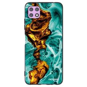 Picasee silikonski črni ovitek za Samsung Galaxy A22 A226B 5G - Goldsky