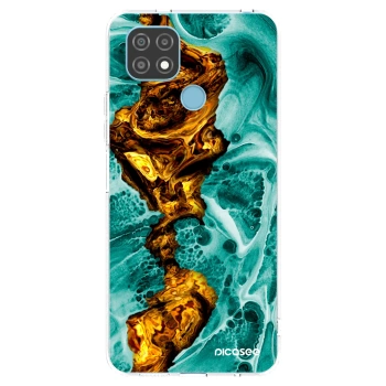 Picasee silikonski prozorni ovitek za Realme C21 - Goldsky